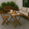 TPFGarden KLAPPTISCH Menorca aus Akazienholz, 5-fach Produktbild-Vorschau 4