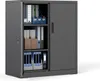 COSTWAY Uzamykatelná skříň na dokumenty, kovová skříň 91 cm Náhled obrázku produktu 1