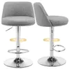 Set di 2 sgabelli da bar Sedia da bar Sedia girevole a 360° Anteprima dell’immagine prodotto 1