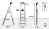 Drabest | Scala - Scala per uso domestico - Scala in Anteprima dell’immagine prodotto 2