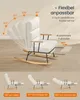 SONGMICS HOME Schaukelstuhl, mit Massivholzfüßen, Produktbild-Vorschau 8