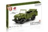 Armee-Geländewagen Bauset 662 Teile mit Pullback-Funktion Produktbild-Vorschau 1