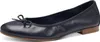 Tamaris Damen Ballerina klassisch Schleife Leder Produktbild-Vorschau 3