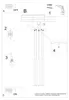 Lampa wisząca PASTELO beżowa 5xG9x8W metal wym:104x25x25cm Podgląd zdjęcia produktu 6