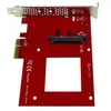 StarTech.com PEX4SFF8639, Pcie, U.2, PCIe 4.0, Červená, Náhľad obrázku produktu 3