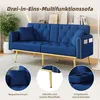 Merax 2 Sitzer Sofa, Couch mit Liegefunktion, 3 Produktbild-Vorschau 4