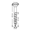 SPAX SeKo T-STAR+ 6,0x100/61 Wirox HP Produktbild-Vorschau 22