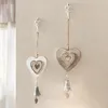 2 Suspensions Déco Coeur Clochette Bois & Métal Voir les images du produit 6