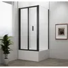 DEEP BLACK Cabina doccia rettangolare 1000x750mm variante Anteprima dell’immagine prodotto 1
