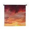 MuchoWow® Wandteppich Wandbehang Wolken - Sonne - Rot 60x60 Produktbild-Vorschau 1