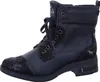 Mustang Damen Boot Stiefelette Prägemuster 7-Loch-Schnürung Produktbild-Vorschau 18