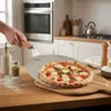 Pizzaschaufel Edelstahl Ø 30,5 cm mit Holzgriff Produktbild-Vorschau 2