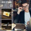 Oppo Reno8 T Hülle, Retro Kunstledertasche mit Produktbild-Vorschau 3