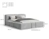 Chilly Monte Polsterbett 200x200 mit Bettkasten & Stauraum Produktbild-Vorschau 10