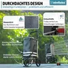 Heimfleiss Einkaufstrolley Grau - Klappbarer Produktbild-Vorschau 8