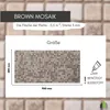 3D-Wandpaneele PVC | Mosaik Optik | Brown - 1 Platte - 0.5 Produktbild-Vorschau 4