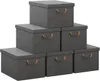 WOLTU 6er Set Aufbewahrungsboxen mit Deckel, mit Griffen, Produktbild-Vorschau 1