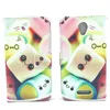 Handyhülle Tasche für Handy Alcatel Pop 4 Schriftzug Produktbild-Vorschau 3