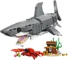 LEGO Creator 3-in-1 set: Wilde haai met schatkaart - Productafbeelding-voorbeeld 10