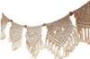 Chaîne de fanions en macramé Camping - Guirlande - Voir les images du produit 1