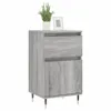 vidaXL Sideboards 2 Stk. Grau Sonoma 40x35x70 cm Produktbild-Vorschau 4