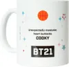 kubek BT21 Cooky junior 300 ml ceramiczny biały/różowy Podgląd zdjęcia produktu 2