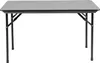 Bolero rechteckiger Klapptisch grau 122cm Produktbild-Vorschau 2