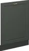 A close-up, front-facing view of a gray cabinet door with a metallic handle. Anteprima dell’immagine prodotto