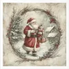 Set di carta di riso - Babbo Natale, bambini, Natale - Anteprima dell’immagine prodotto 7
