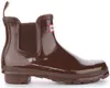 Hunter Orig al Frauen Glanz Chelsea Stiefel Braun – Produktbild-Vorschau 6