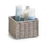 Zeller Aufbewahrungskörbchen, 2-er Set, grau, 16 x 16 x 11; Produktbild-Vorschau 3