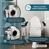 Toilettensitzerhöhung met armleuningen Mobiclinic 19 cm met Produktbild-Vorschau 3