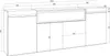 Sideboard, Highboard, 200x35x75cm, 4 Türen, Elektrokamin, Produktbild-Vorschau 4