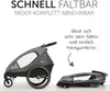 Rimorchio per biciclette Hauck Dryk Duo Anteprima dell’immagine prodotto 17