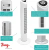 JUNG TV19 Ventilator mit Fernbedienung 80cm weiss, Sehr Produktbild-Vorschau 5