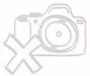 A placeholder image indicating that the product image is missing. It features a stylized outline of a camera with a large 'X' symbol superimposed over it. Produktbild-Vorschau