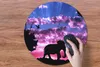 MuchoWow® Mauspad Mousepad Elefant - Baum - Berg 50x50 cm - Produktbild-Vorschau 3