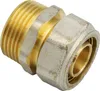 Pipetec Klemmring Schraubfitting Übergang 26x3 mm 1 Zoll Produktbild-Vorschau 1