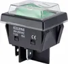 Kolískový spínač zelený 30 A 250 V~ s vodotesným krytom, Náhľad obrázku produktu 1