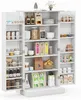 COSTWAY Armoire de cuisine de 120,5 cm de haut, armoire Voir les images du produit 1
