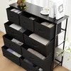 Sweetcrispy Commode avec 9 tiroirs en tissu ，Commode en Voir les images du produit 2