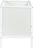 BELIANI Babybett weiß MDF 60 x 120 cm mit Stäben Produktbild-Vorschau 8