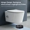 doporro Hänge-WC mit Bidet Funktion Weiß Wand-WC Toilette Produktbild-Vorschau 4