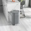 30-Liter-Metall-Treteimer mit Soft-Close-Deckel, Grau Produktbild-Vorschau 8