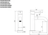SAT Aurum Einhand-Waschtischbatterie 16,5 cm Edelstahl, Produktbild-Vorschau 8