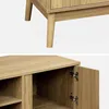 sweeek - TV-Möbel Holzdekor 2 Türen L 120 cm - Natur Produktbild-Vorschau 6