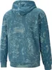 PUMA Power Sommer Print Hoodie Herren 84 - adriatic L Produktbild-Vorschau 5