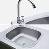 sweeek - Outdoor-Küche aus Stahl mit Spüle L120 cm - Grün Produktbild-Vorschau 4