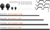 VEVOR Gardinenstangen Innenlauf 2-Läufig, 92-183 cm Produktbild-Vorschau 8