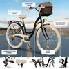 Milord Komfort Fahrrad Mit Korb Damenfahrrad Retro, 26 Produktbild-Vorschau 2